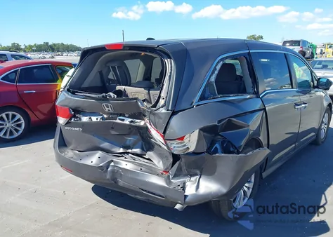 2016 Honda Odyssey Se from USA, damaged, VIN 5FNRL5H31GB095139